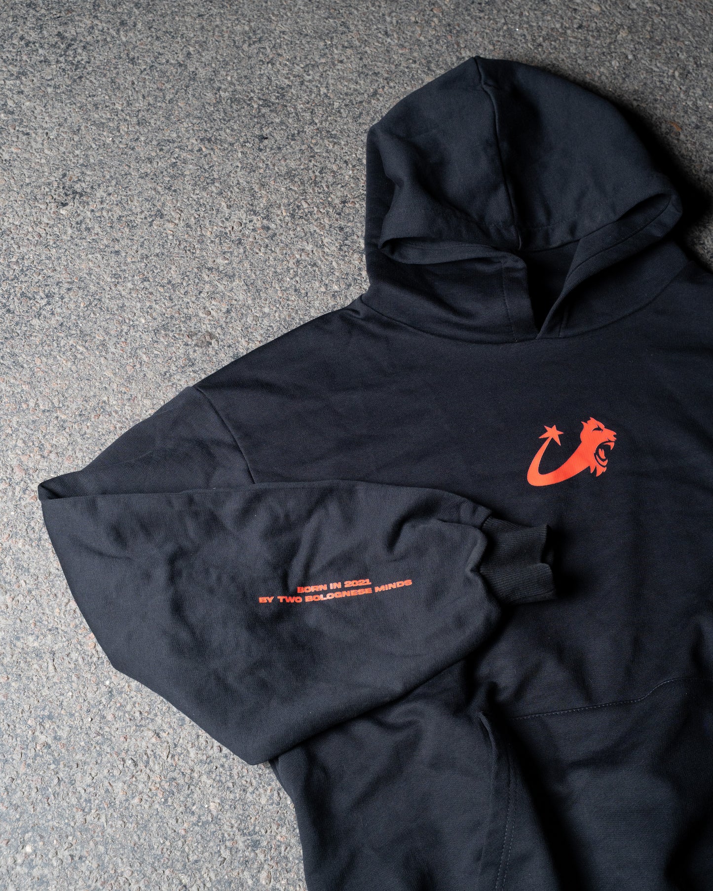 100% MADE IN ITALY COTTON HOODY