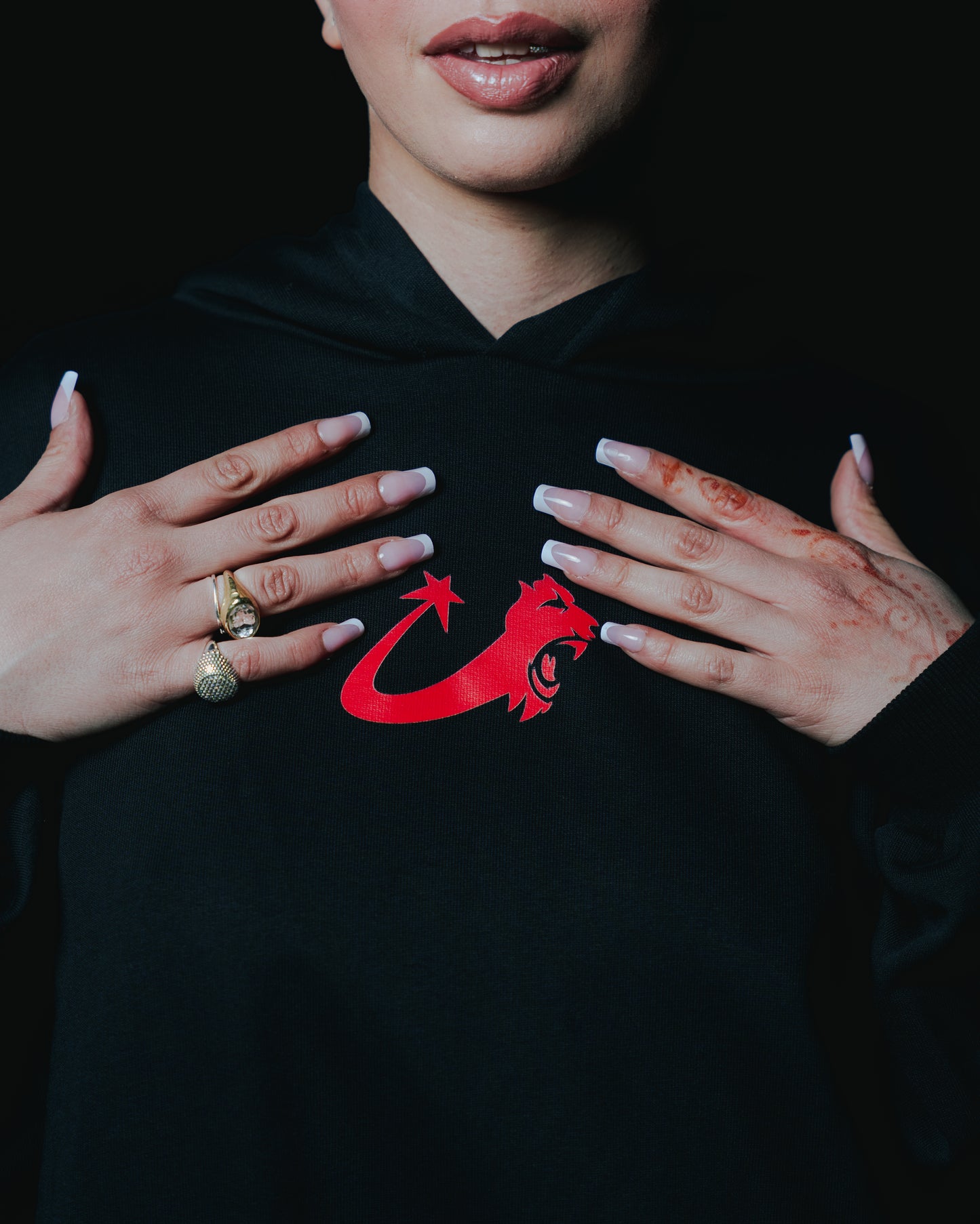 100% MADE IN ITALY COTTON HOODY